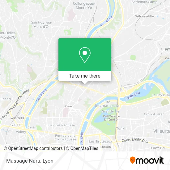 Massage Nuru map
