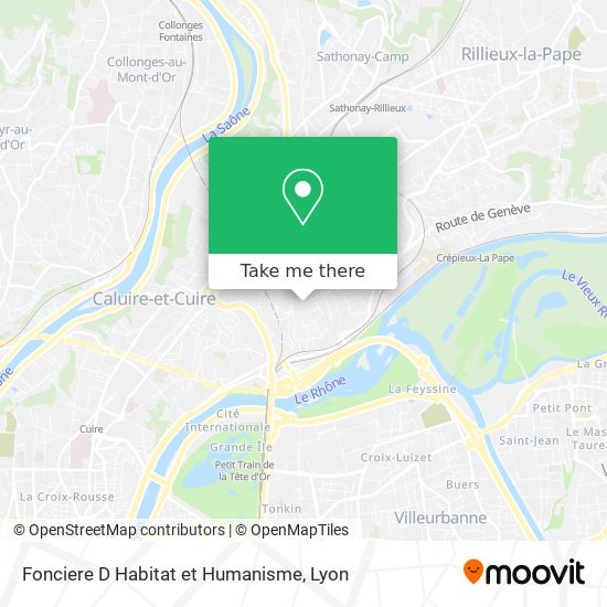 Fonciere D Habitat et Humanisme map
