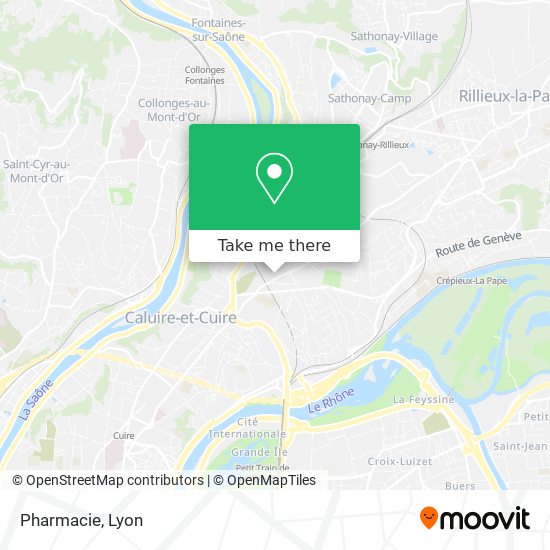 Pharmacie map