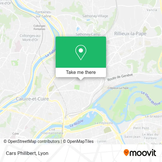 Cars Philibert map