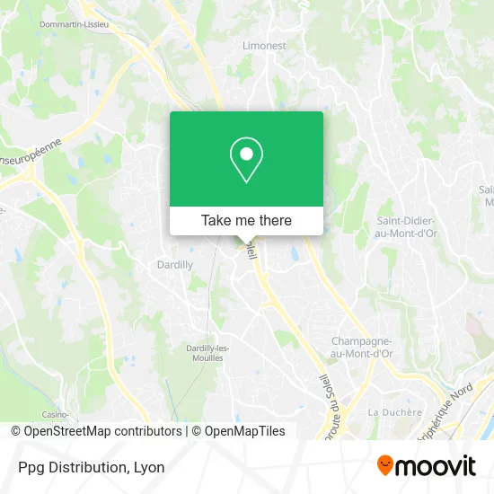 Ppg Distribution map