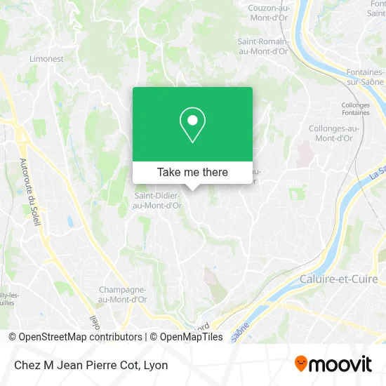 Chez M Jean Pierre Cot map