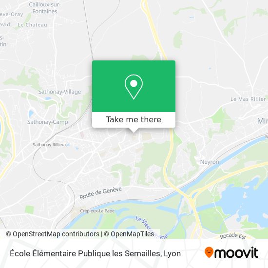 École Élémentaire Publique les Semailles map