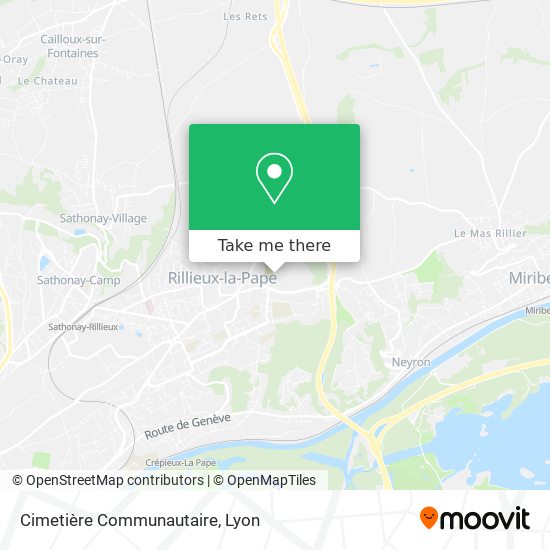 Cimetière Communautaire map