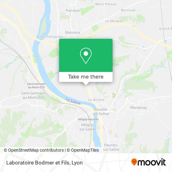 Mapa Laboratoire Bodmer et Fils