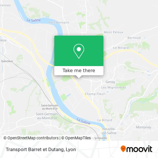 Transport Barret et Dutang map