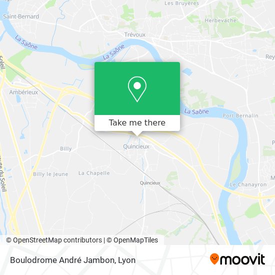 Boulodrome André Jambon map