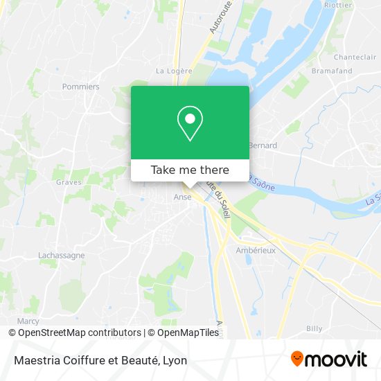 Maestria Coiffure et Beauté map