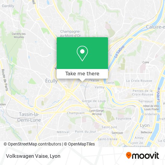 Volkswagen Vaise map