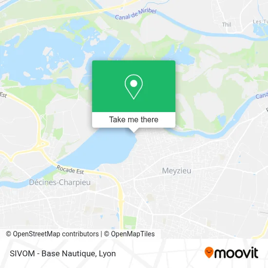 SIVOM - Base Nautique map