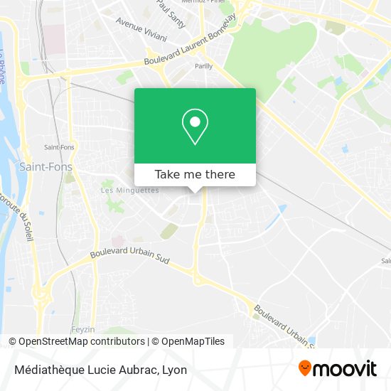 Médiathèque Lucie Aubrac map
