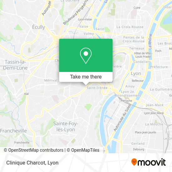 Clinique Charcot map