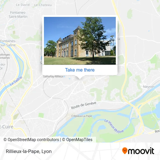 Rillieux-la-Pape map