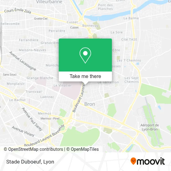 Stade Duboeuf map