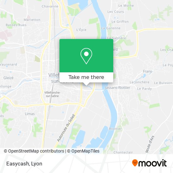 Easycash map