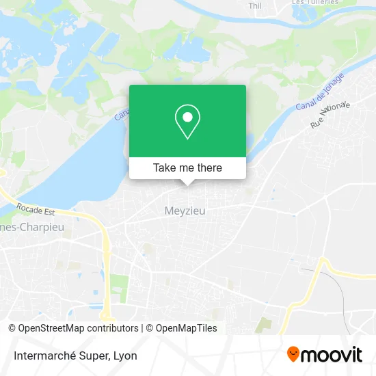 Intermarché Super map