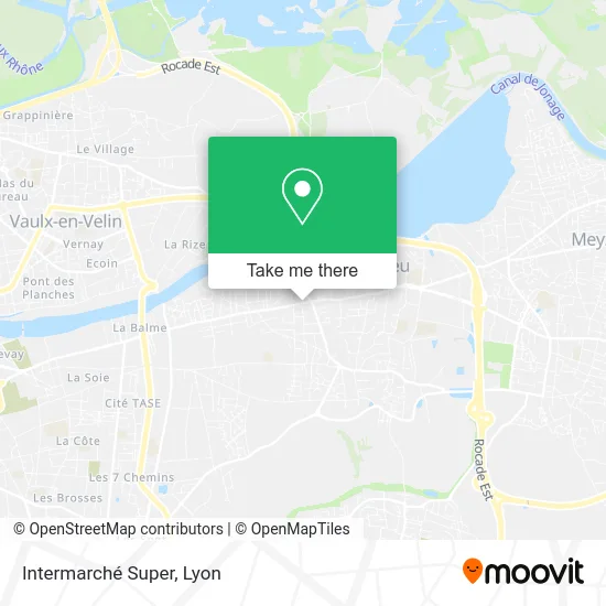 Intermarché Super map