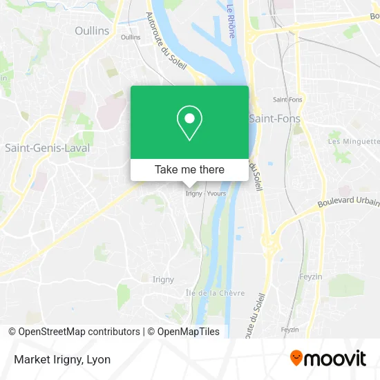 Market Irigny map