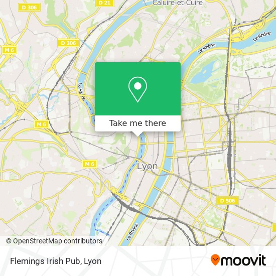 Flemings Irish Pub map