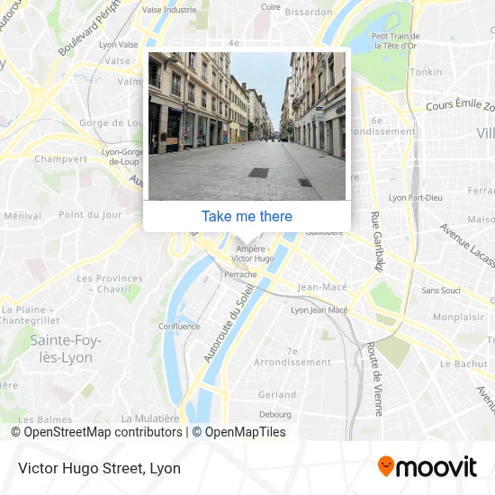 Rue Victor Hugo map
