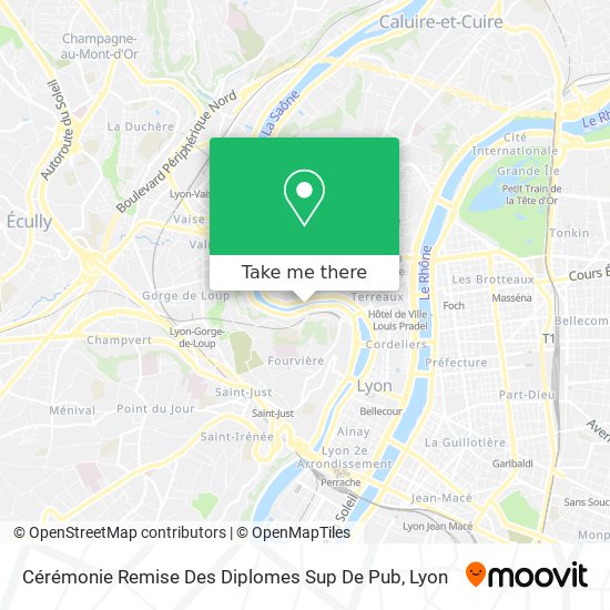 Cérémonie Remise Des Diplomes Sup De Pub map