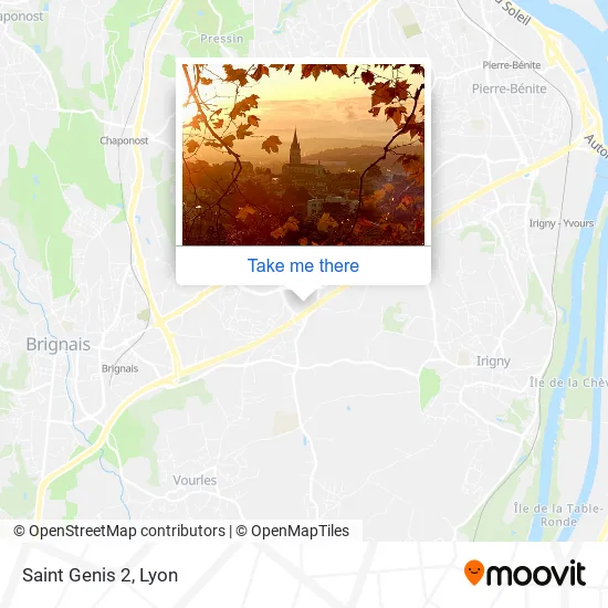 Saint Genis 2 map