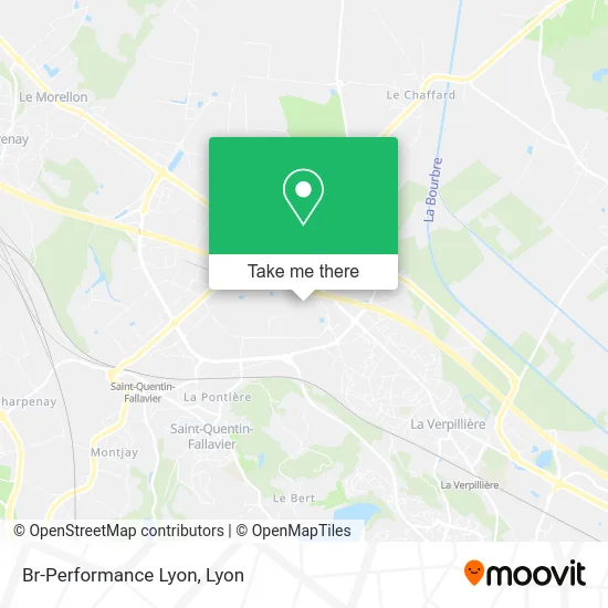 Br-Performance Lyon map