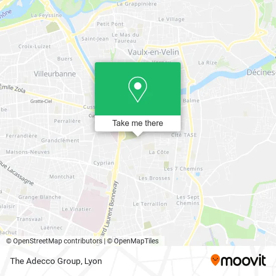 The Adecco Group map