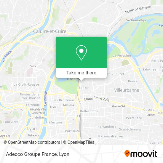 Adecco Groupe France map