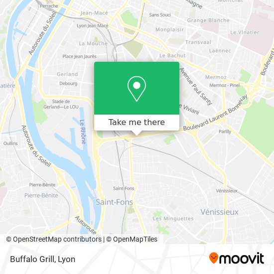 Buffalo Grill map