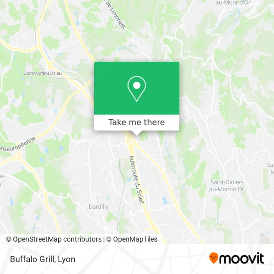 Buffalo Grill map