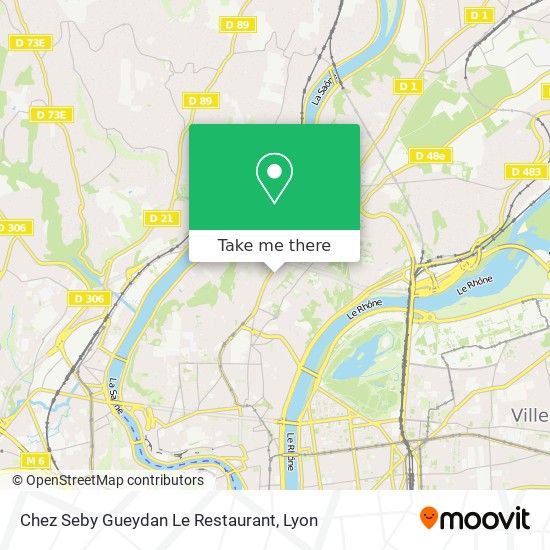 Chez Seby Gueydan Le Restaurant map