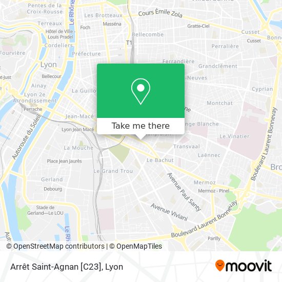 Arrêt Saint-Agnan [C23] map