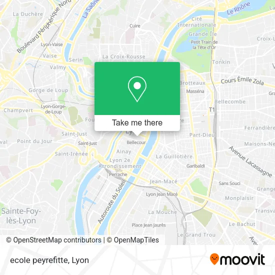 ecole peyrefitte map