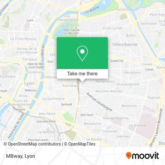 MBway map