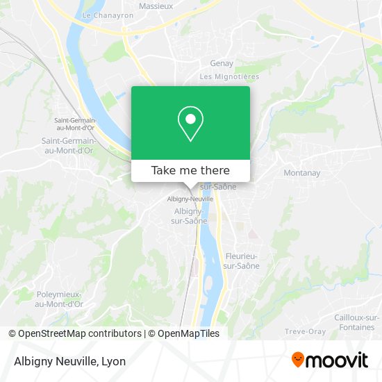 Albigny Neuville map