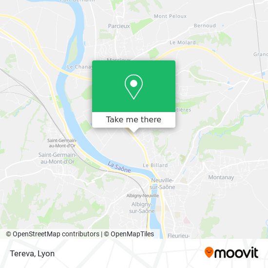 Tereva map