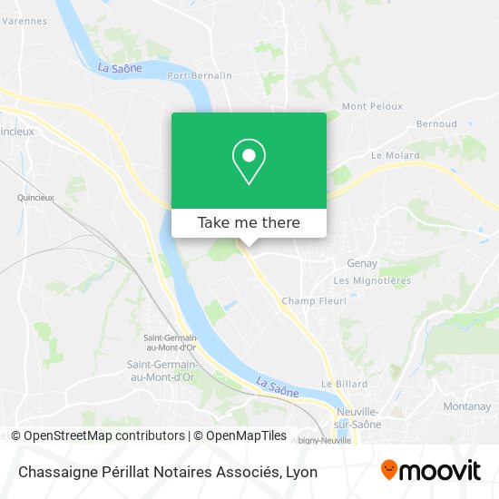 Chassaigne Périllat Notaires Associés map