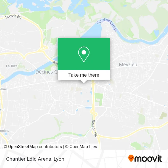 Chantier Ldlc Arena map