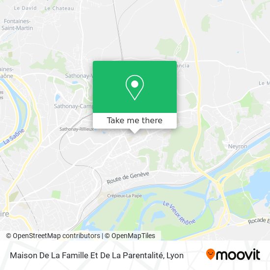 Maison De La Famille Et De La Parentalité map