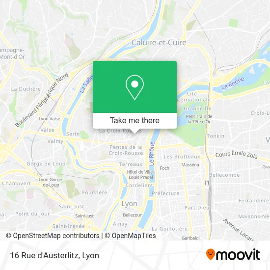 16 Rue d'Austerlitz map