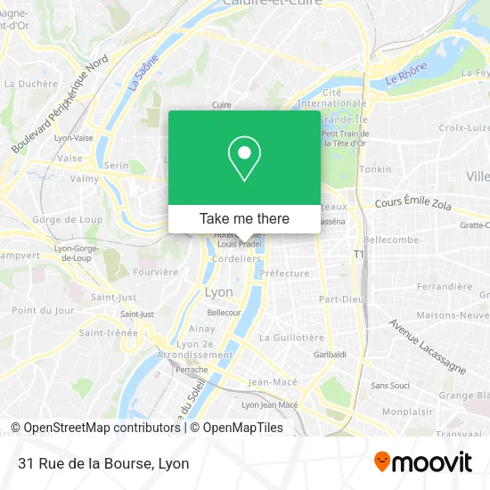 31 Rue de la Bourse map