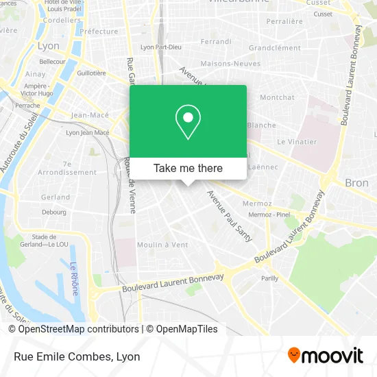 Rue Emile Combes map