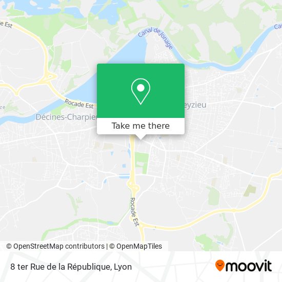 8 ter Rue de la République map