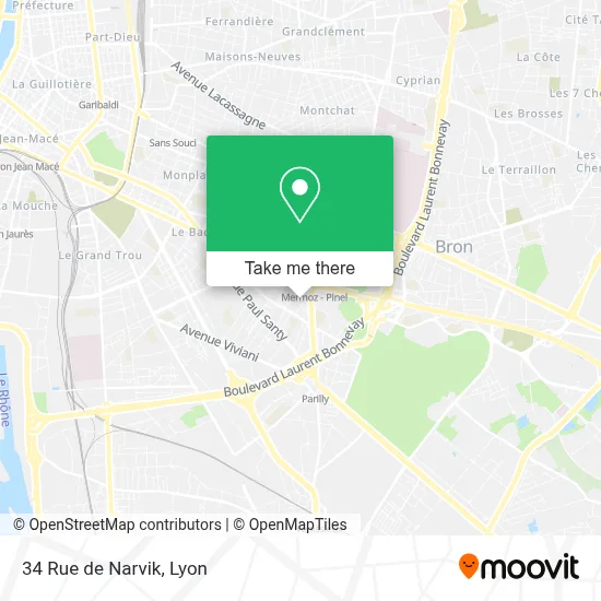 34 Rue de Narvik map