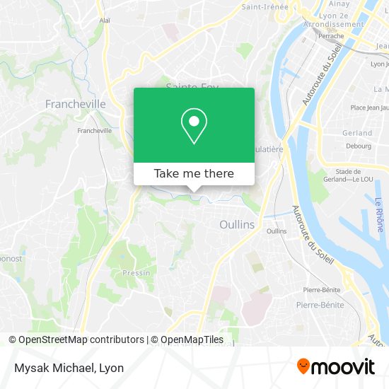 Mysak Michael map