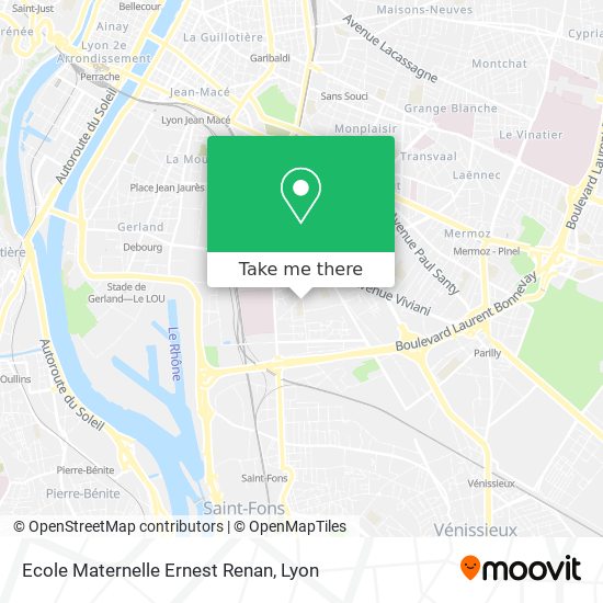 Ecole Maternelle Ernest Renan map