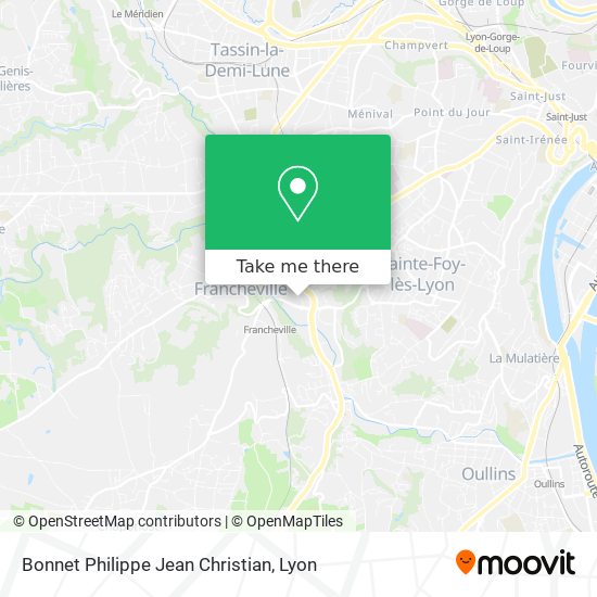 Bonnet Philippe Jean Christian map