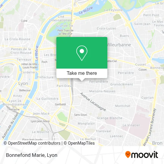 Bonnefond Marie map