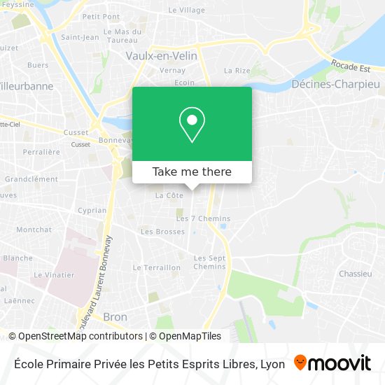 École Primaire Privée les Petits Esprits Libres map